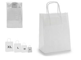 Pincello Bolsa Papel Blanco Mini 18x31x0.2 cm (Set de 150)