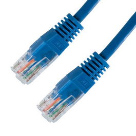Equip Latiguillo UTP Categoría 5E 26 AWG 100Mhz Cable Trenzado con Pasadores Chapados en Oro y Bota Moldeada