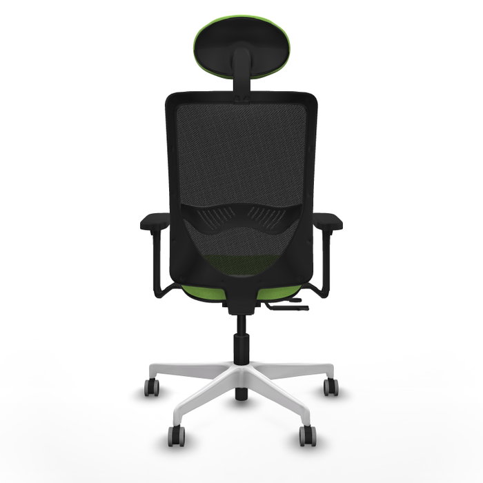 PIQUERAS Y CRESPO Silla de oficina Zulema Pistacho/Negro con mecanismo Sincro/Traslack PIQUERAS Y CRESPO Silla de oficina Zulema Pistacho/Negro con mecanismo Sincro/Traslack