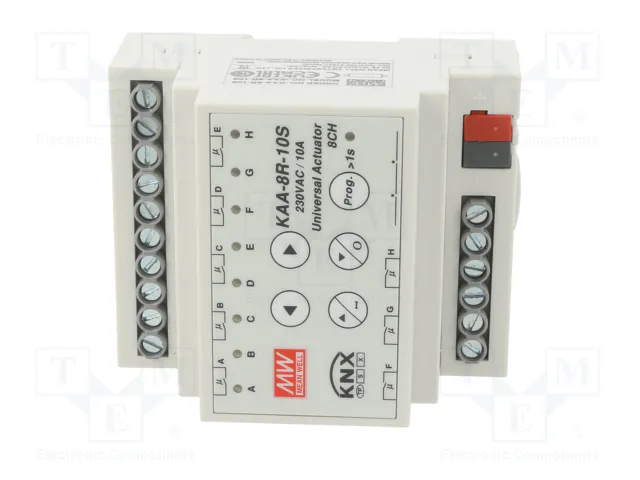 MEAN WELL KAA-8R-10S Controlador universal KNX para raíl DIN