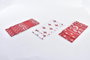 DKD Home Decor Paño Navidad Tradicional Rojo Blanco 40 x 60 cm Set de 3 (12 Unidades)