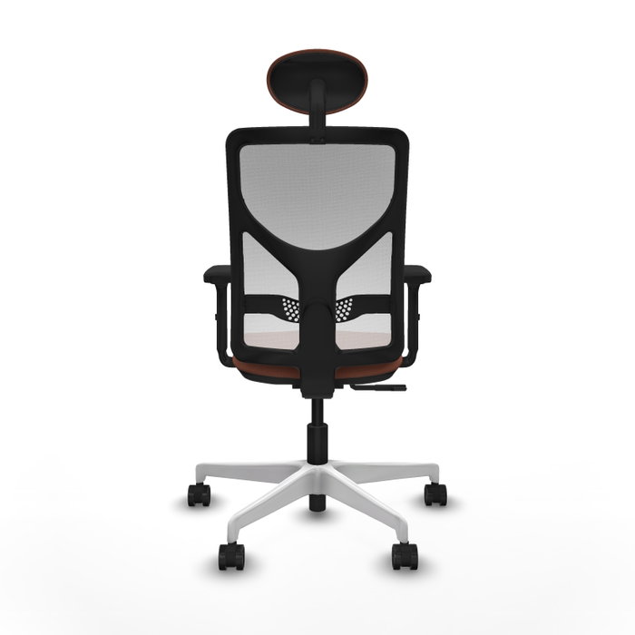 PIQUERAS Y CRESPO Silla de oficina Motilla con mecanismo Sincro, Marrón y Blanco PIQUERAS Y CRESPO Silla de oficina Motilla con mecanismo Sincro, Marrón y Blanco
