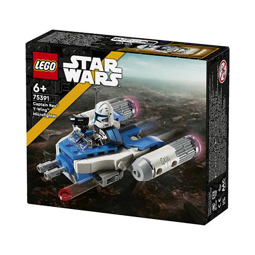 LEGO Star Wars Microfighter Ala-Y del Capitán Rex 75396 - Juego de construcción 99 piezas