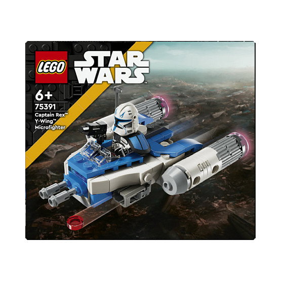 LEGO Star Wars Microfighter Ala-Y del Capitán Rex 75396 - Juego de construcción 99 piezas