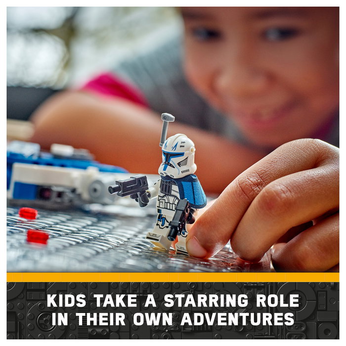 LEGO Star Wars Microfighter Ala-Y del Capitán Rex 75396 - Juego de construcción 99 piezas