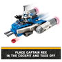 LEGO Star Wars Microfighter Ala-Y del Capitán Rex 75396 - Juego de construcción 99 piezas
