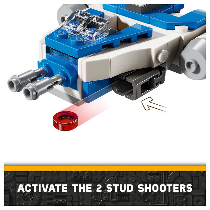 LEGO Star Wars Microfighter Ala-Y del Capitán Rex 75396 - Juego de construcción 99 piezas