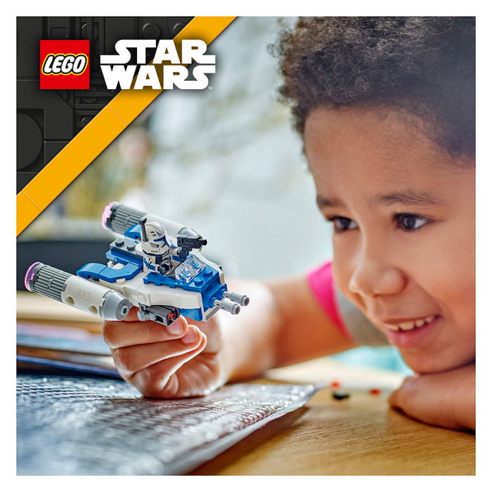 LEGO Star Wars Microfighter Ala-Y del Capitán Rex 75396 - Juego de construcción 99 piezas