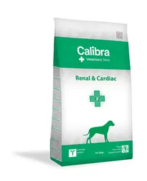 Calibra Vet Diet Dog Renal Cardiac Alimento para Perros Sabor Salmón 12 kg