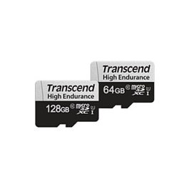 Transcend microSDXC 350V 64GB con Adaptador