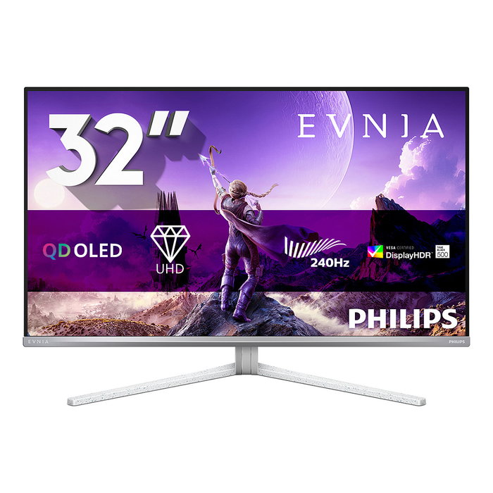 Philips Evnia 8000 32M2N8900P/00 31.5 4K QD-OLED 240 Hz Blanco