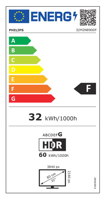 Philips Evnia 8000 32M2N8900P/00 31.5 4K QD-OLED 240 Hz Blanco