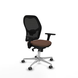 PIQUERAS Y CRESPO Silla de oficina Jorquera Marrón/Negro