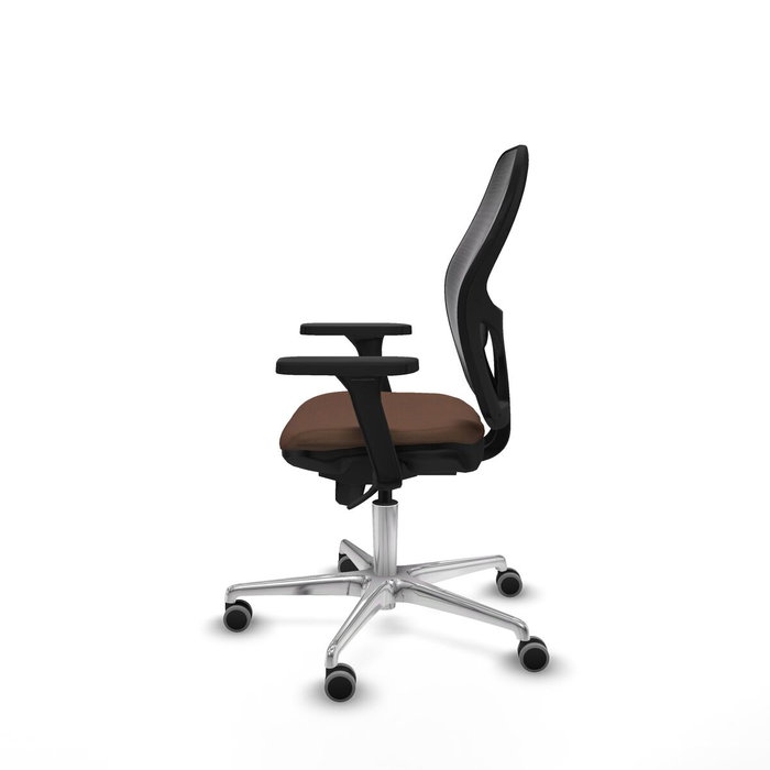 PIQUERAS Y CRESPO Silla de oficina Jorquera Marrón/Negro PIQUERAS Y CRESPO Silla de oficina Jorquera Marrón/Negro