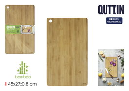 Inde Tabla Para Cortar Bambú 45x27x0,8 cm (12 Unidades)