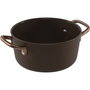 Zwilling Milano Olla con Tapa de Vidrio 24 cm Marrón