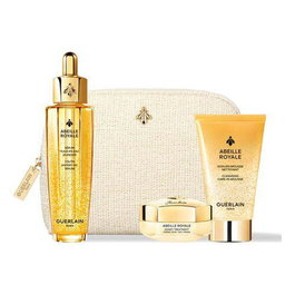 Guerlain Abeille Royale Gift Set: Watery Oil Serum 50ml - Day Cream 15ml - Cleansing Mousse 40ml