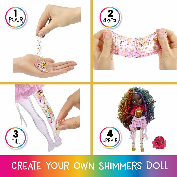 Rainbow High Muñeca Iris Feature Fantasy Rainbow Shimmers Rainbow High Muñeca Iris Feature Fantasy Rainbow Shimmers