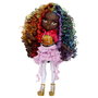 MGA Muñeca Rainbow High Iris Feature Fantasy Rainbow Shimmers con Slime Transparente, Brillos y Purpurina