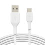 Belkin Cable USB-A a USB-C 3m Blanco CAB001BT3MWH