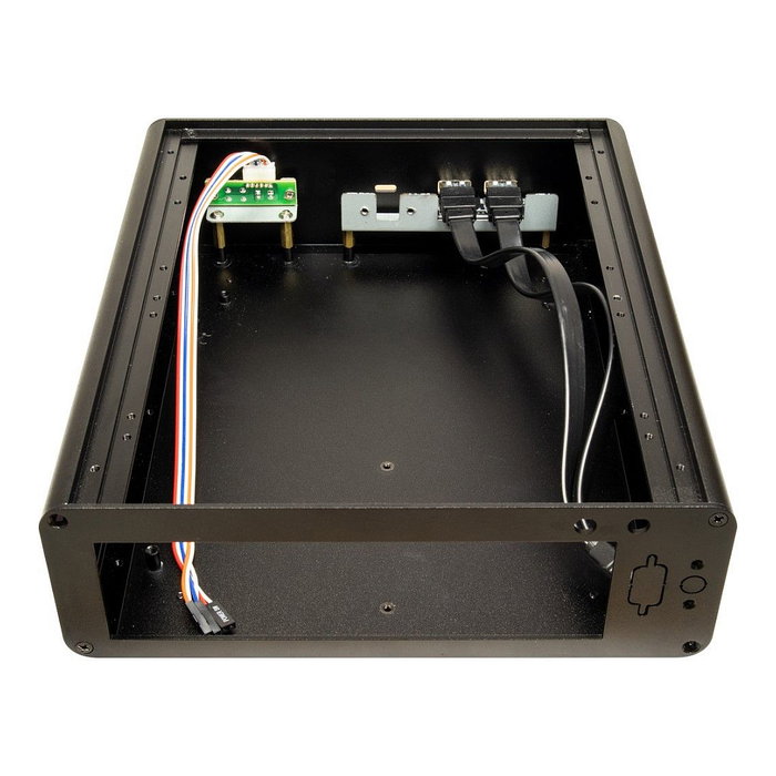 Inter-Tech Geh Mini ITX IP-60 negro con 2xUSB 3.0