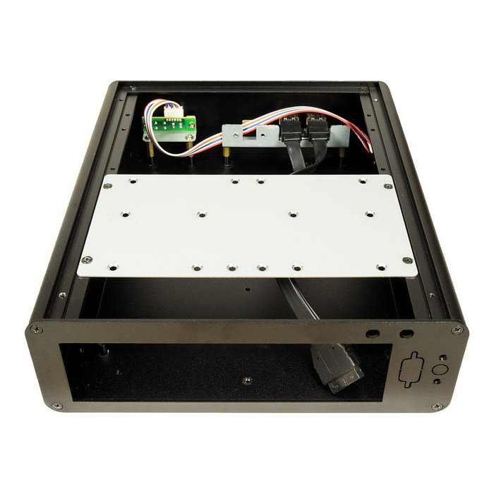 Inter-Tech Geh Mini ITX IP-60 negro con 2xUSB 3.0