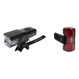Juego de luces Zefal Vision F200 delantera + R150 trasera
