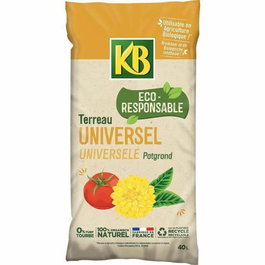 KB Suelo Universal Eco-Responsable 40L Sin Turba para Jardín y Macetas
