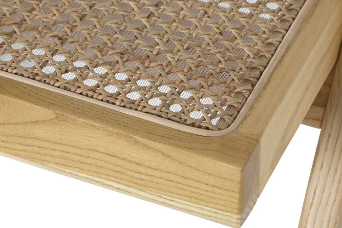 DKD Home Decor Mecedora Shabby Natural 94 x 83 x 59 cm (2 Unidades)