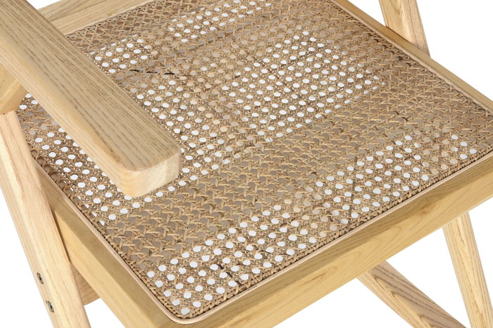 DKD Home Decor Mecedora Shabby Natural 94 x 83 x 59 cm (2 Unidades)