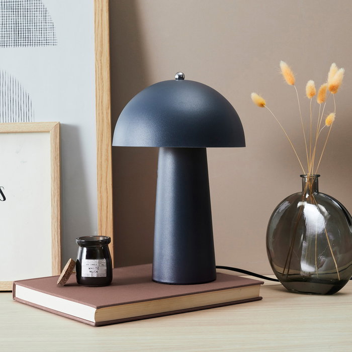 Home Deco Factory Lámpara de Mesa con Forma de Champiñón - Material Plástico
