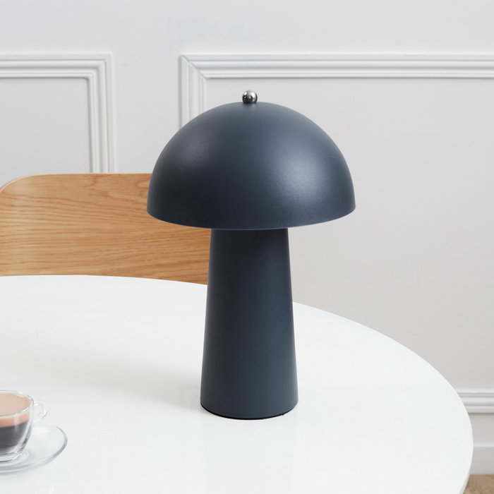 Home Deco Factory Lámpara de Mesa con Forma de Champiñón - Material Plástico