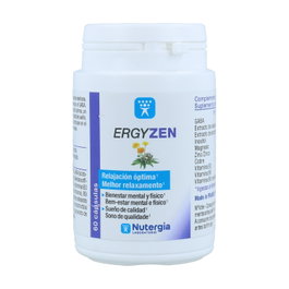 Nutergia Ergyzen 60 Cápsulas - Complemento Alimenticio para Ansiedad, Sueño y Relajación Muscular
