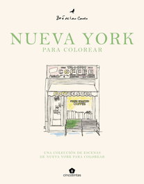 CINCO TINTAS Nueva York para colorear, Zoe De Las Cases - CINCO TINTAS