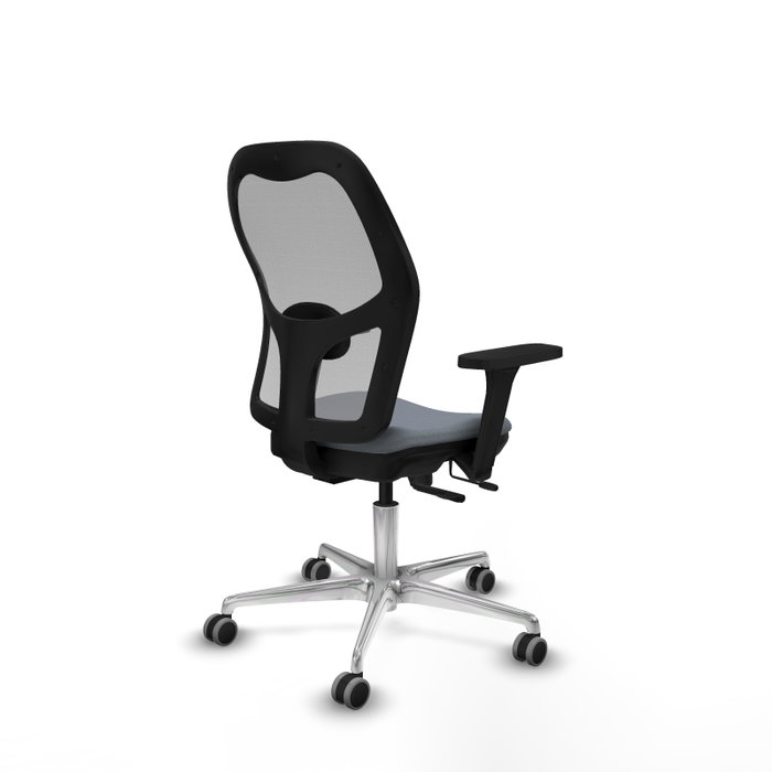 PIQUERAS Y CRESPO Silla de oficina Jorquera con mecanismo Sincro/Traslack y Brazos 3D - Gris PIQUERAS Y CRESPO Silla de oficina Jorquera con mecanismo Sincro/Traslack y Brazos 3D - Gris