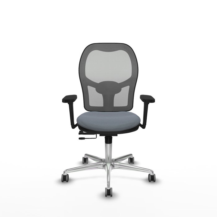 PIQUERAS Y CRESPO Silla de oficina Jorquera con mecanismo Sincro/Traslack y Brazos 3D - Gris PIQUERAS Y CRESPO Silla de oficina Jorquera con mecanismo Sincro/Traslack y Brazos 3D - Gris