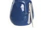 DKD Home Decor Jarrón de Gres Azul Marino Cara 14,5x11x16,7 cm