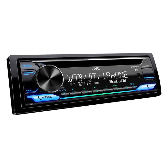 JVC KD-DB922BT Receptor DAB Digital con Bluetooth, USB y CD, 1 DIN