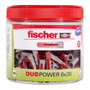 Fischer DuoPower 6x30 Dose Universaldübel-Sortiment 6 x 30 mm, 202 piezas