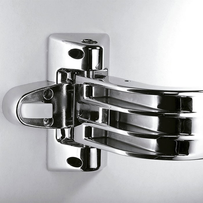 Servetto 1228.4 Mecanismo Motion-V3 Puerta Armario Horizontal 980-1180mm Carga 25-40kg Aluminio RAL 9006