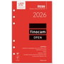 Finocam Recambio Anual Agenda de Anillas Open R599 2026 117x181mm SVV