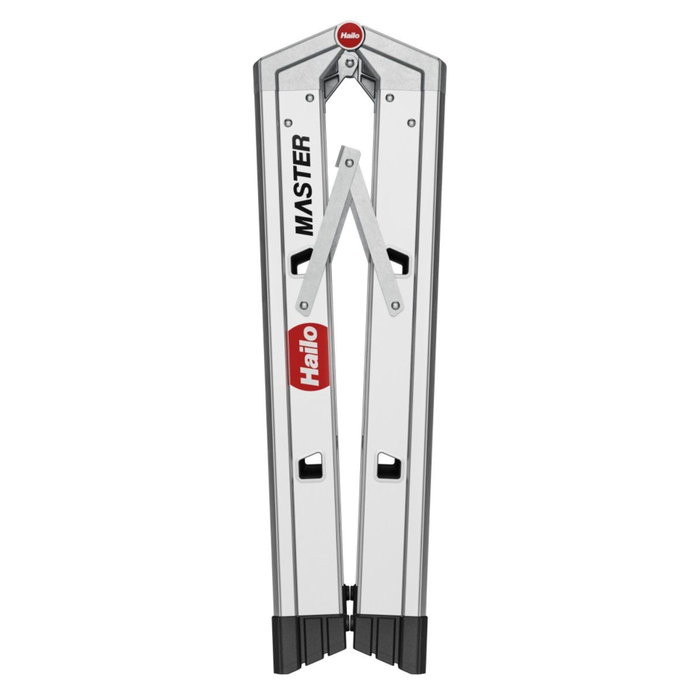 Hailo Master D80 Taburete de Doble Cara 2 x 3 Pasos