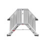 Hailo Master D80 Taburete de Doble Cara 2 x 3 Pasos