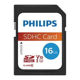 Philips HC Card Tarjeta de Memoria 16GB Clase 10 UHS-I U1