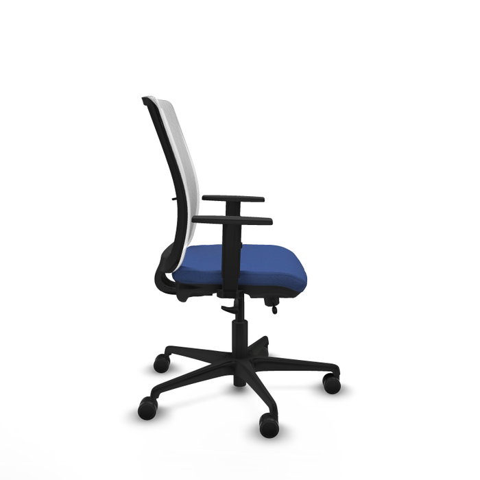 PIQUERAS Y CRESPO Silla de oficina Haches Azul marino y Blanco PIQUERAS Y CRESPO Silla de oficina Haches Azul marino y Blanco