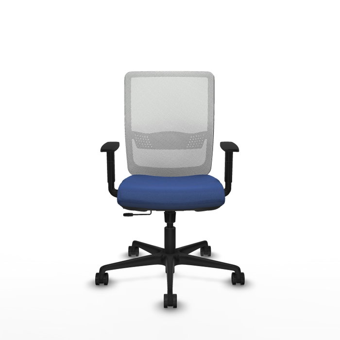 PIQUERAS Y CRESPO Silla de oficina Haches Azul marino y Blanco PIQUERAS Y CRESPO Silla de oficina Haches Azul marino y Blanco