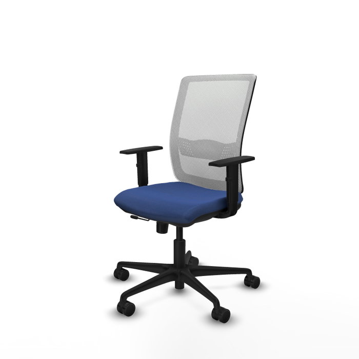 PIQUERAS Y CRESPO Silla de oficina Haches Azul marino y Blanco PIQUERAS Y CRESPO Silla de oficina Haches Azul marino y Blanco