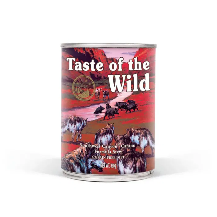 Taste of the Wild Southwest Canyon Canine Adult Jabali Caja 12x390 gr Comida Húmeda para Perro