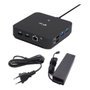 I-tec Docking Station USB-C DP Dual HDMI con Power Delivery 100 W y Cargador Universal 100W