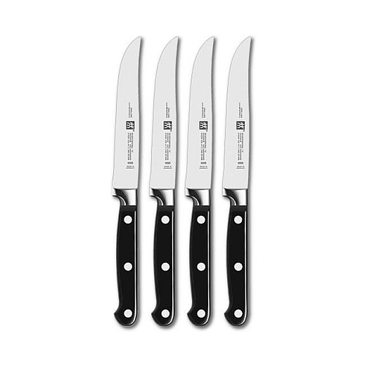 Zwilling Professional S Steakset 140 x 250 mm Negro - Cuchillos de Carne Zwilling Professional S Steakset 140 x 250 mm Negro - Cuchillos de Carne